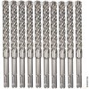 Vrtáky SDS-Plus EXTREME XLR s celokarbidovou hlavou 12x200mm 10ks DeWALT DT8972 DT8972