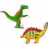 Nafukovacie omaľovánky box Dinosaury sada 2ks