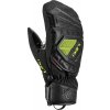 LEKI WCR C-Tech 3D Junior Mitt, black-ice lemon - 6