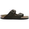 BIRKENSTOCK Sandále Arizona SF Suede Leather Narrow - Mocha Hnedá