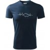 EKG Česká republika - Pánske tričko Fantasy športové - 3XL ( Tmavomodrá (takmer čierna) )