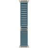 Apple Watch 49mm Light Blue Alpine Loop - Large - Natural Titanium Finish MFTK4ZMA