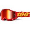 Okuliare 100% Accuri 2 (červená, červené plexi)