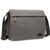Taška - messenger KONO crossbody pánska, sivá