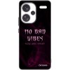 Picasee silikónový čierny obal pre Xiaomi Redmi Note 13 Pro+ 5G - No bad vibes