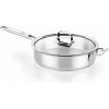 BRA Panvica SIGNATURE ø 28 cm nerez s pokrievkou sklo