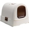 Toaleta Curver® LITTERBOX, Vintage, pre mačku domácu, 51x38x40 cm