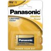 PANASONIC Alkaline Power 9V 1ks 6LF22APB/1BP
