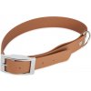 Firedog BioThane obojok Basic 25 mm 50-58 cm svetlohnedý