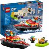 LEGO® City 60373 Hasičská záchranná loď a čln