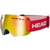 Juniorské lyžiarske okuliare Head SOLAR JR FMR red
