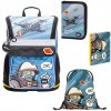 BAAGL Zippy Spaceman, školský set 3-dielny, aktovka+taška na prezuvky+box A4