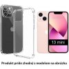 Silikónové Púzdro Luxria Clear Absorb pre Apple iPhone - Priehľadné iPhone: 13 mini