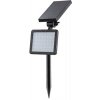 RABALUX 77011 Kelna solárne nástenné svietidlo LED 9,6W/200lm 4000K IP44 čierna, biela, súmrakový senzor