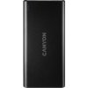 Powerbank Canyon 10000 mAh, Micro USB/USB-C (CNE-CPB1006B) čierna
