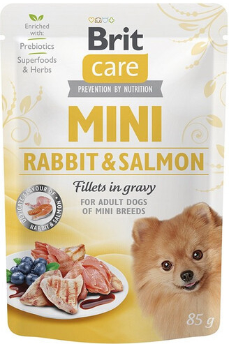 Brit Care Mini Adult Rabbit & Salmon 24 x 85 g