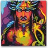 Vymalujsisam.sk Maľovanie podľa čísiel - Hinduizmus Veľkosť: 50x50cm, Rám: Bez rámu, iba zrolované plátno