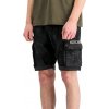 Alpha Industries Crew Short Black camo pánske šortky Farba: čierny maskáč, tmavý maskáč, Veľkosť: 36