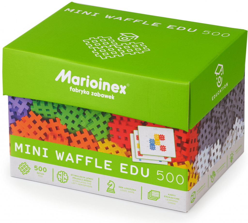 Marioinex MINI WAFLE 500 ks Vzdelávacie