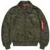 Alpha Industries pánska prechodná bunda Flying Tigers CWU dark olive Farba: zelená, Veľkosť: XL