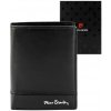 Pánska kožená peňaženka Pierre Cardin YS605 326 čierna 10 x 13 x 3 cm