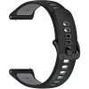 VSETKONAMOBIL 132389 SPORTY Vymeniteľný silikónový remienok Coros Pace 4 BLACK-GREY