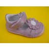 Detské kožené balerinky D.D.Step H070 - 331 pink BAREFOOT
