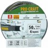 Čierno-žltá záhradná hadica Procraft PR-4KAT1350 4-vrstvová, 1/2