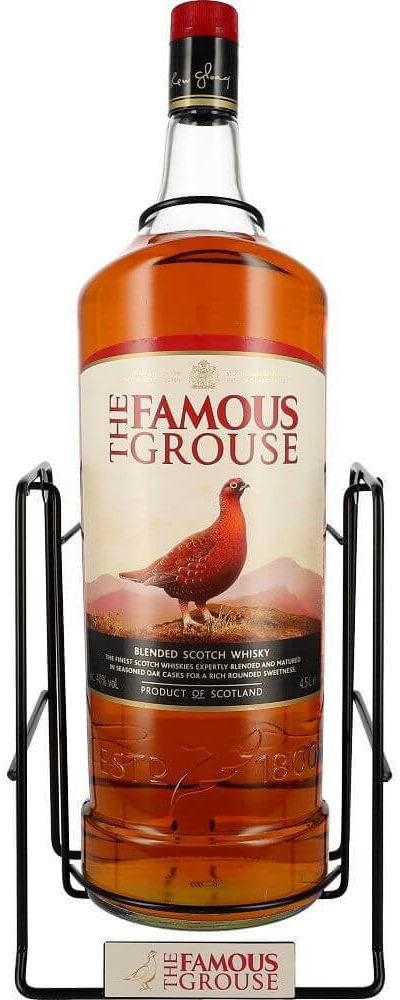 Famous Grouse 40% 4,5 l (darčekové balenie kolíska)