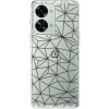 Odolné silikónové puzdro iSaprio - Abstract Triangles 03 - black - OnePlus Nord 2T 5G