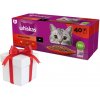 WHISKAS klasický výber v šťave pre dospelé mačky 40x85g + ZADARMO prekvapenie pre mačku!