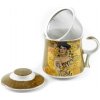 Gustav Klimt šálka Adele – porcelánová šálka na čaj so sitkom | Darcekone.sk