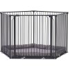 BabyDan Carl Pentagon Playpen čierna