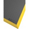 Notrax® 547 Diamond Flex Nitrile - Protiúnavová rohož s diamantovým vzorom odolná voči olejom - čierna/žltá Rozmer: 97 x 163 cm 547
