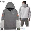Fox RS Blocked sasquatch fleece zip, light grey, L