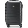David Jones Pevné cestovné kufre CHAUVETTINI 34L CABIN Čierna
