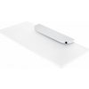 NIMCO NIKAU polička matné sklo 20 x 11 cm bez ohrádky, chrómový držiak NK 30091B20-26