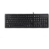 A4tech KR-92, klávesnice, CZ/US, USB, černá