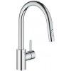 Drezová batéria GROHE Eurosmart Cosmopolitan s vyťahovacou sprškou chróm 31481001