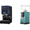 Gaggia New Classic E24, blue + Eureka Mignon Specialita, CR tiffany blue