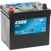 EXIDE autobatéria 60Ah Start-Stop EFB 12V, 520A, ĽAVÁ +, EL605
