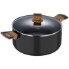 Bergner Kastról s nepriľnavým povrchom a pokrievkou 28 cm Earth Black BG-32037-BK