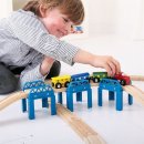 Bigjigs Rail Set mostné konštrukcie