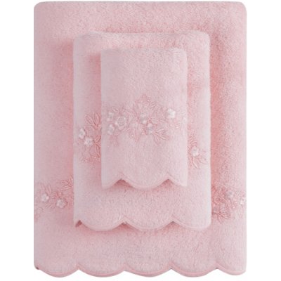 Soft Cotton Malý uterák SILVIA 30x50cm Ružová
