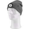CXS Čiapka CXS TYNAN s LED svetlom, šedá