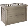Kerbl zásobník na krmivo EKO plast vrátane dvoch misiek 54 x 30 x 39,5 cm