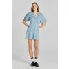 ŠATY GANT REG BRODERIE ANGLAISE DRESS DOVE BLUE