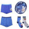 4pack chlapčenské spodné prádlo set Cerdá Sonic viacfarebné