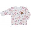 Dojčenské tričko s dlhým rukávom Koala Flowers 68 (4-6m)