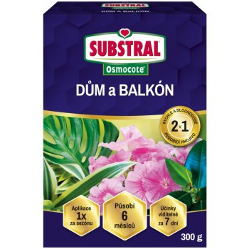 SUBSTRAL Osmocote pre dom a balkón 300g